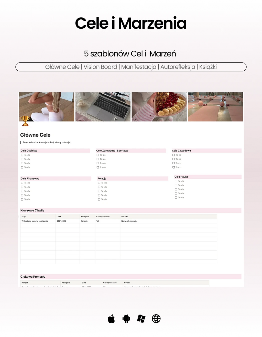 ALL IN ONE PLANNER NA 2026 – Twój Osobisty System w Notion