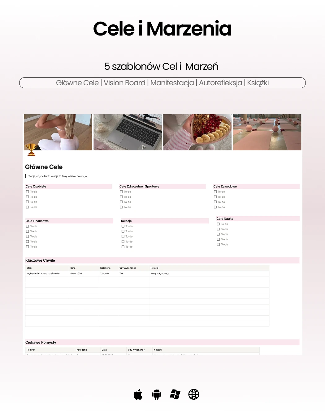 ALL IN ONE PLANNER NA 2026 – Twój Osobisty System w Notion